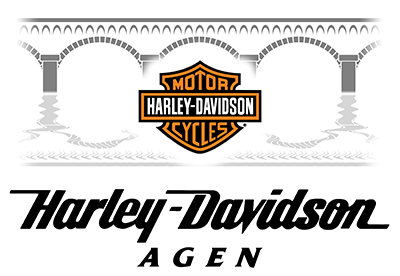Logo de la concession Harley Davidson Agen, motos neuves et harley d'occasion